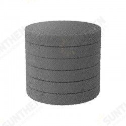 1pcs Short Hair Brush Wheel/6pcs Scouring Pads Replacements for Shunzao Handheld Electric Washing Machine Parts Accessories [Original]