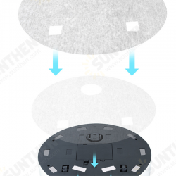 20pcs Mop Clothes Replacements for 3 in 1 T01 Self Navigated Smart Robot Automatic Sweeper Vacuum Cleaner 20pcs Mop Clothes Replacements for 3 in 1 T01 Self Navigated Smart Robot Automatic Sweeper Vacuum Cleaner