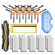 23pcs Replacements for N79 Vacuum Cleaner Parts Accessories Main Brush*1 Side Brushes*10 HEPA Filters*10 Primary Filter*1 Main Brush Cover*1 [Non-Original]