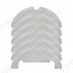 2/6/10Pcs Mop Clothes Replacements for Dreame Z10 Pro/L10 Plus Robot Vacuum Cleaner Parts Accessories [Not-original]