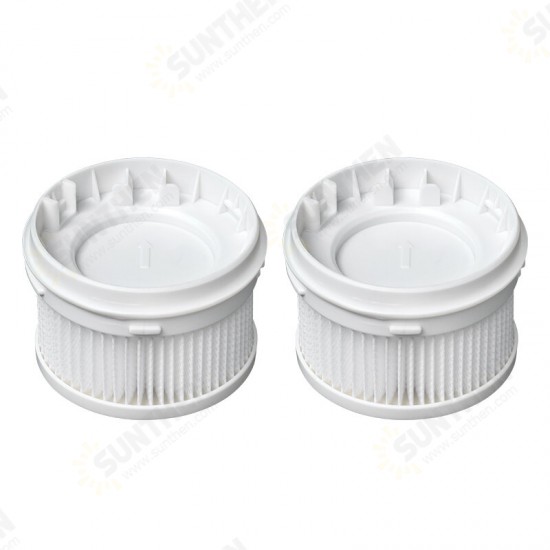 2pcs HEPA Filter Replacements for Mijia 1C Vacuum Cleaner Parts Accessories [Non-Original]