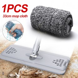 33x12cm 1pcs Replacement Microfiber Mop Pad Washable for Flat Mops 33x12cm 1pcs Replacement Microfiber Mop Pad Washable for Flat Mops