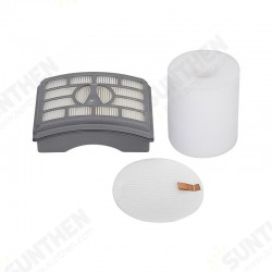 3pcs Replacements for Shark NV500 NV501 Parts Accessories HEPA Filter*1 Sponge*1 Scouring Pad*1[Not-original]