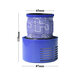 5pcs Replacements for Dyson V7 V8 V10 Vacuum Cleaner Parts Accessories Filters*3 Brush Heads*2 [Non-Original]