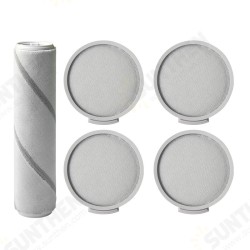 5pcs Replacements for Roborock H6 Vacuum Cleaner Parts Accessories Rolling Brush*1 Filters*4 [Non-Original]