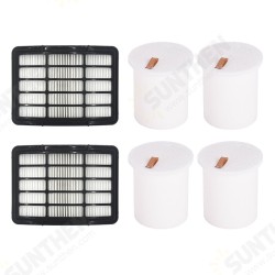 6pcs Replacements for Shark nv500 Vacuum Cleaner Parts Accessories HEPA Filters*2 Filter Cottons*4 6pcs Replacements for Shark nv500 Vacuum Cleaner Parts Accessories HEPA Filters*2 Filter Cottons*4