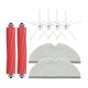 8/12/26pcs Replacements for Roborock Q7 MAX Q7 MAX+ Main Brush Side Brush Mop Cloth 8/12/26pcs Replacements for Roborock Q7 MAX Q7 MAX+ Main Brush Side Brush Mop Cloth