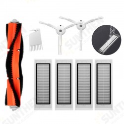 8Pcs Robot Vacuum Cleaner Side Brushes HEPA Filters Replacements for Xiaomi S50/S55 8Pcs Robot Vacuum Cleaner Side Brushes HEPA Filters Replacements for Xiaomi S50/S55