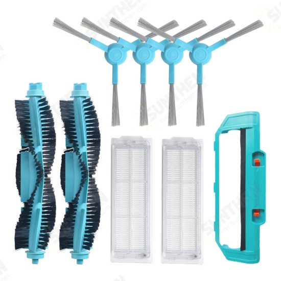 9pcs Replacements for Conga 3490 Vacuum Cleaner Parts Accessories Main Brushes*2 Side Brushes*4 HEPA Filters*2 Main Brush Cover*1 9pcs Replacements for Conga 3490 Vacuum Cleaner Parts Accessories Main Brushes*2 Side Brushes*4 HEPA Filters*2 Main Brush Cover*1