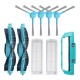 9pcs Replacements for Conga 3490 Vacuum Cleaner Parts Accessories Main Brushes*2 Side Brushes*4 HEPA Filters*2 Main Brush Cover*1 9pcs Replacements for Conga 3490 Vacuum Cleaner Parts Accessories Main Brushes*2 Side Brushes*4 HEPA Filters*2 Main Brush Cover*1