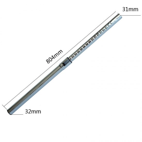 Accessories Metal Long Tube Extension Tube for Lexy Vacuum Cleaner Long Pole Inner Diameter 32 Small Head Outer Diameter 31mm