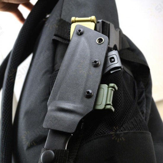 1PC EDC Molle Backpack Bag Buckle Hiking Tactical Hanging Connecting Fixed Buckle Clip