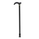 75-90CM Metal Walking Hiking Stick Travel Folding Cane Pole Compact Adjustable Alpenstock