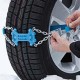 88cm Hard Plastic Metal Car Tire Anti-skid Chain Outdoor Hiking Camping Snowfield Emergency Snow Chain