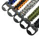 Multifunction EDC Tool Umbrella Rope Weaving Opener Keychain Camping Climbing Tols