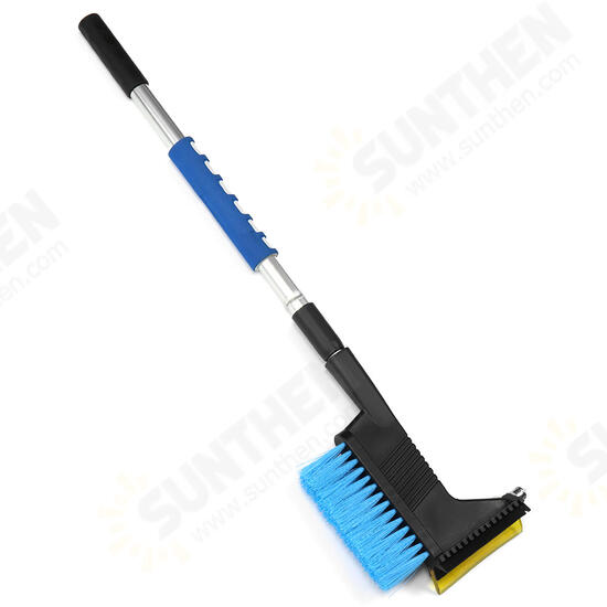 Multifunctional Car Telescopic Snow Removal Shovel Outdoor Indoor Winter Snow Removal Brush Tendon Scraping Safety Hammer