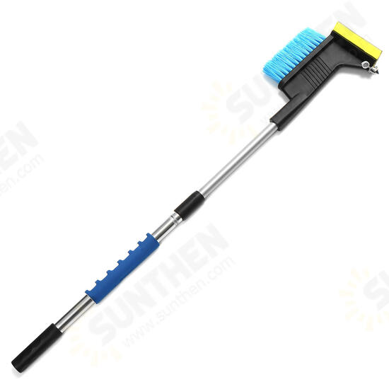 Multifunctional Car Telescopic Snow Removal Shovel Outdoor Indoor Winter Snow Removal Brush Tendon Scraping Safety Hammer