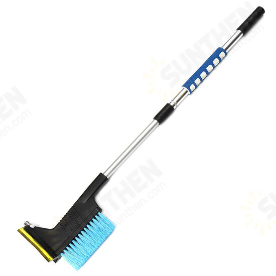 Multifunctional Car Telescopic Snow Removal Shovel Outdoor Indoor Winter Snow Removal Brush Tendon Scraping Safety Hammer