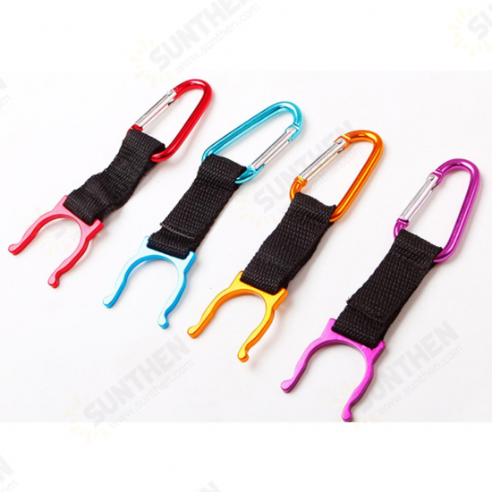 Outdoor Camping Hiking 8G Beverage Bottles Backpack Hanging Buckle