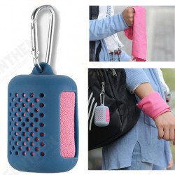 Quick Dry Microfiber Sport Towel with Storage Box Portable Moisture Absorbent 16inch Outdoor Towel Quick Dry Microfiber Sport Towel with Storage Box Portable Moisture Absorbent 16inch Outdoor Towel