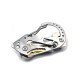 Stainless Steel EDC Multi-function Key Holder Screwdriver Wrench Carabiner For camping Outdoor Tools