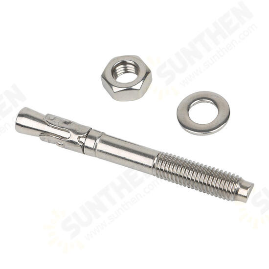 S-517508 Stainless Steel Professional Rock Climbing Pitons Pole Expansion Nail Safety Nail Nut Outdoor Sport Equipment