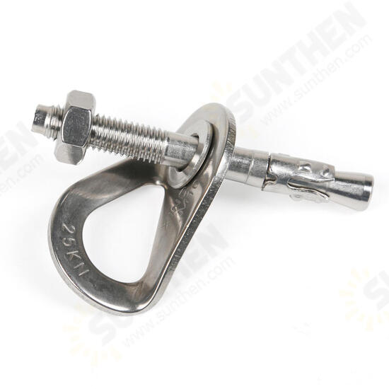 S-517508 Stainless Steel Professional Rock Climbing Pitons Pole Expansion Nail Safety Nail Nut Outdoor Sport Equipment