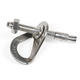 S-517508 Stainless Steel Professional Rock Climbing Pitons Pole Expansion Nail Safety Nail Nut Outdoor Sport Equipment