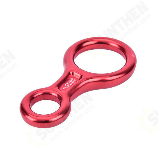 TP-8601P 35KN Outdoor Rock Climbing Rappelling Slow Descender Belay Rescue Gear Equipment Abseiling Ring