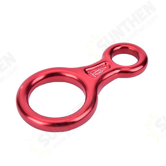 TP-8601P 35KN Outdoor Rock Climbing Rappelling Slow Descender Belay Rescue Gear Equipment Abseiling Ring