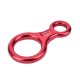 TP-8601P 35KN Outdoor Rock Climbing Rappelling Slow Descender Belay Rescue Gear Equipment Abseiling Ring