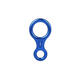 TP-8601P 35KN Outdoor Rock Climbing Rappelling Slow Descender Belay Rescue Gear Equipment Abseiling Ring