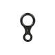 TP-8601P 35KN Outdoor Rock Climbing Rappelling Slow Descender Belay Rescue Gear Equipment Abseiling Ring