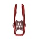 20KN Aluminum Alloy Fixed Rope Climbing Pulley Outdoor Camping Hiking Escape Rescue Tool