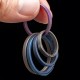 26/33mm TC4 Titanium EDC Keychain Ring Camping Hiking Hanging Ring Tool