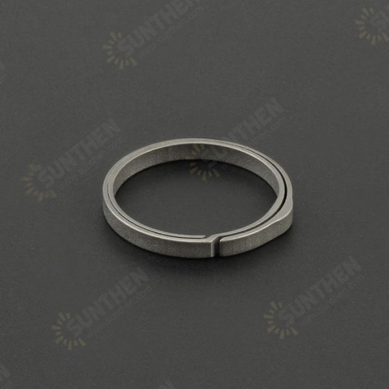 26/33mm TC4 Titanium EDC Keychain Ring Camping Hiking Hanging Ring Tool