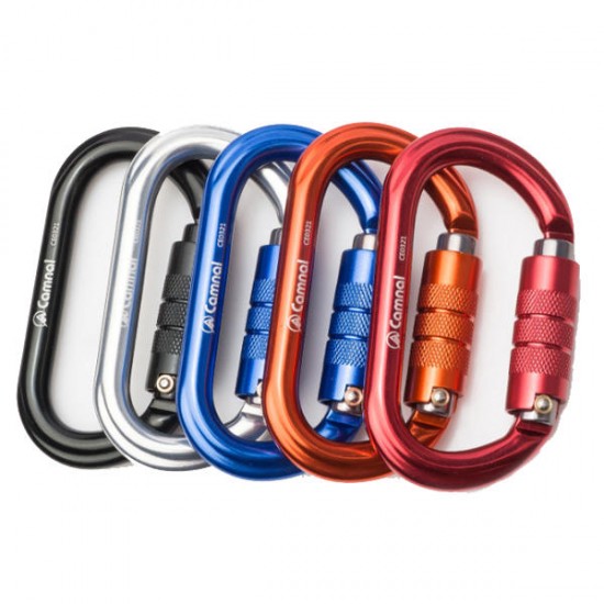 Aluminum Alloy Carabiner O Shape Buckle Outdoor Climbing Hunting Hanging Buckle