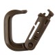 Max Load 90kg D-Ring Hook Mountaineering Buckle Key Chain Outdoor Climbing Carabiner Tactical Tool