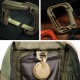 Max Load 90kg D-Ring Hook Mountaineering Buckle Key Chain Outdoor Climbing Carabiner Tactical Tool