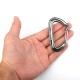 1 PC Carabiner Rock Buckle Safety Climbing Lock Outdoor Camping Security Swing Buckle
