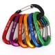 1 PC Safety Carabiner Rock Buckle Outdoor Camping Climbing Lock Security Swing Buckle