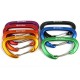 1 PC Safety Carabiner Rock Buckle Outdoor Camping Climbing Lock Security Swing Buckle