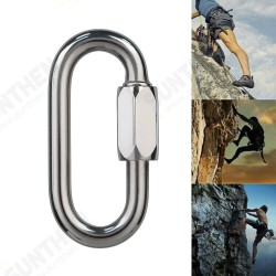 12/18/22/28KN Climbing Carabiner Mountain Safety Master Screw Lock D Shaped Buckle Outdoor Hiking Hunting 12/18/22/28KN Climbing Carabiner Mountain Safety Master Screw Lock D Shaped Buckle Outdoor Hiking Hunting