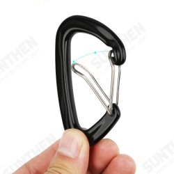 16KN Aluminum Carabiner Climbing Keychain Outdoor Snap Clip Lock Buckle 16KN Aluminum Carabiner Climbing Keychain Outdoor Snap Clip Lock Buckle