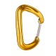 16KN Aluminum Carabiner Climbing Keychain Outdoor Snap Clip Lock Buckle