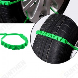 Car Snow Chain Universal Anti-Slip Rainproof Adjustable Snow Chains Car-Styling Outdoor Climbing Car Snow Chain Universal Anti-Slip Rainproof Adjustable Snow Chains Car-Styling Outdoor Climbing