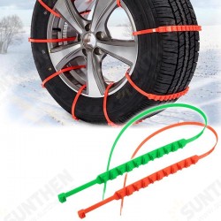 Car Snow Chain Universal Anti-Slip Rainproof Adjustable Snow Chains Car-Styling Outdoor Climbing Car Snow Chain Universal Anti-Slip Rainproof Adjustable Snow Chains Car-Styling Outdoor Climbing
