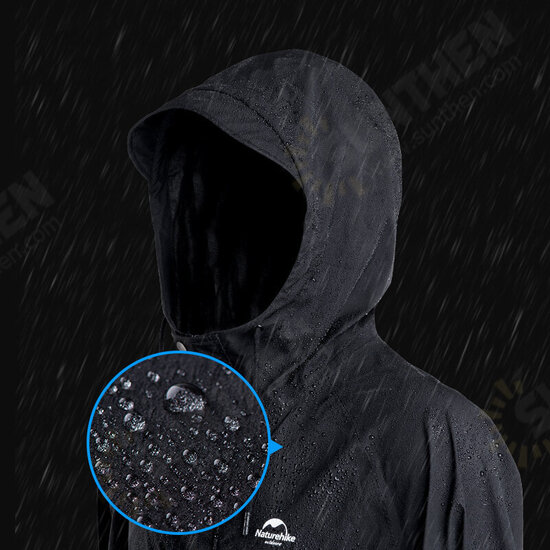 Man/Women Fashion Adult Long Raincoat Hiking Breathable Windbreaker Daily Waterproof Poncho Camping Jacket