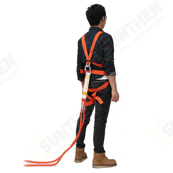 Outdoor Full Body Climbing Safety Belt Rescue Rappelling Aloft Work Suspension Strap Harness