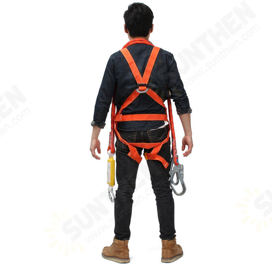 Outdoor Full Body Climbing Safety Belt Rescue Rappelling Aloft Work Suspension Strap Harness